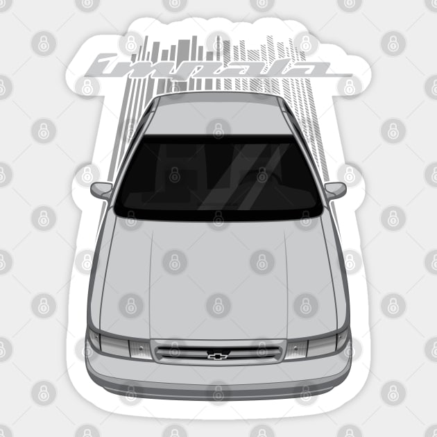 Chevrolet Impala SS 1994 - 1996 - silver Sticker by V8social